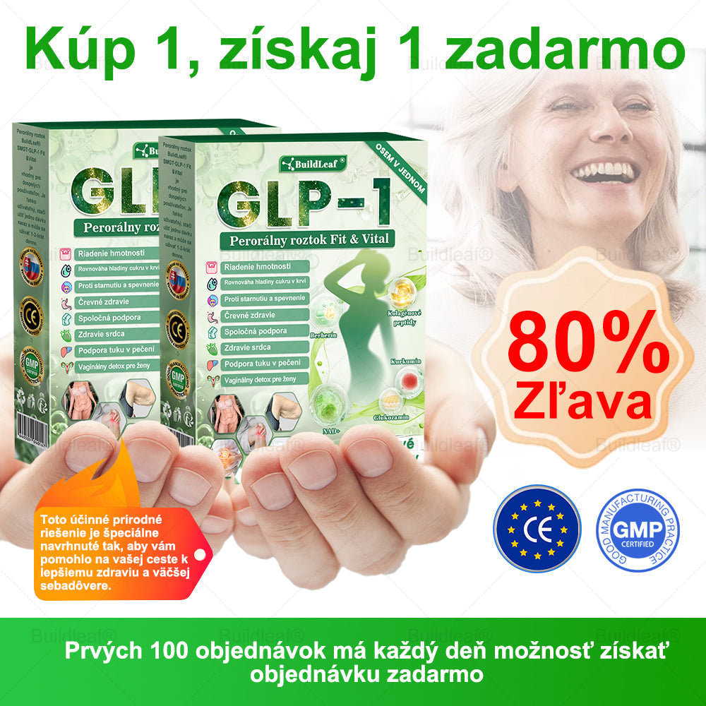 ✅✅𝖡𝗎𝗂𝗅𝖽𝖫𝖾𝖺𝖿® GLP-1 8-v-1 Fit & Vital Oral Solution ✅(Len raz denne, viditeľné výsledky už za 7 dní) Pre obezitu, nadúvanie brucha, ochabnutú pokožku, cukrovku, nízku energiu, zdravie čriev, problémy s kĺbmi a ďalšie.
