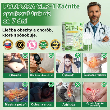 🍀🧑‍⚕️🍀BuildLeaf® GLP-1 8-v-1 Fit & Vital Perorálny Roztok (Len raz denne, viditeľné zmeny už za 7 dní) Pre obezitu, kardiovaskulárne ochorenia, cukrovku, spánkové apnoe, zdravie čriev, problémy s kĺbmi a ďalšie