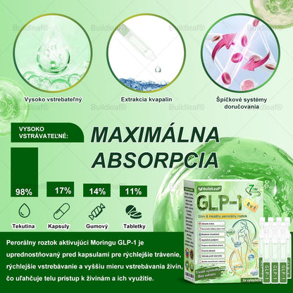 🍀🧑‍⚕️🍀BuildLeaf® GLP-1 8-v-1 Fit & Vital Perorálny Roztok (Len raz denne, viditeľné zmeny už za 7 dní) Pre obezitu, kardiovaskulárne ochorenia, cukrovku, spánkové apnoe, zdravie čriev, problémy s kĺbmi a ďalšie