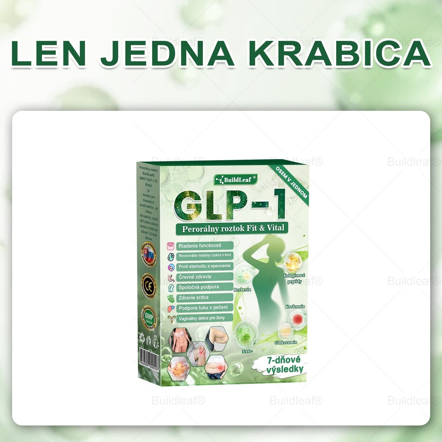 ✅✅𝖡𝗎𝗂𝗅𝖽𝖫𝖾𝖺𝖿® GLP-1 8-v-1 Fit & Vital Oral Solution ✅(Len raz denne, viditeľné výsledky už za 7 dní) Pre obezitu, nadúvanie brucha, ochabnutú pokožku, cukrovku, nízku energiu, zdravie čriev, problémy s kĺbmi a ďalšie.