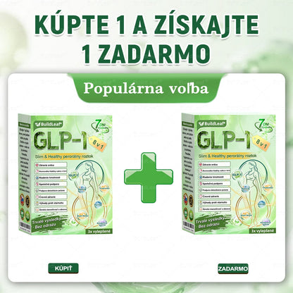 🍀🧑‍⚕️🍀BuildLeaf® GLP-1 8-v-1 Fit & Vital Perorálny Roztok (Len raz denne, viditeľné zmeny už za 7 dní) Pre obezitu, kardiovaskulárne ochorenia, cukrovku, spánkové apnoe, zdravie čriev, problémy s kĺbmi a ďalšie