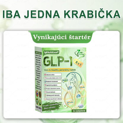 🍀🧑‍⚕️🍀BuildLeaf® GLP-1 8-v-1 Fit & Vital Perorálny Roztok (Len raz denne, viditeľné zmeny už za 7 dní) Pre obezitu, kardiovaskulárne ochorenia, cukrovku, spánkové apnoe, zdravie čriev, problémy s kĺbmi a ďalšie